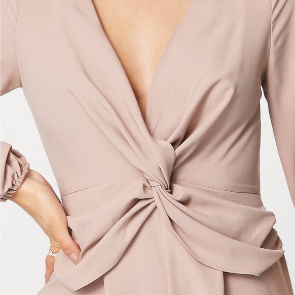 Asos jumpsuit color blush size M - Picture 2 of 4